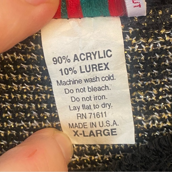 Vintage NUTCRACKER Holiday Christmas sweater size XL - Picture 3 of 8